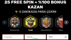 Bitcoin Casino Kayıt Formu