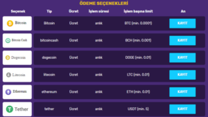 Bitcoin Casino Siteleri Yatırım Yöntemleri